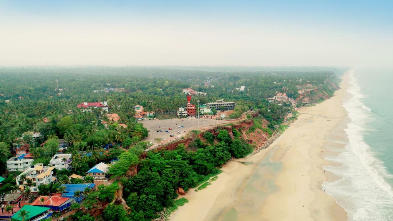 SS Beach Resort Varkala Exterior foto